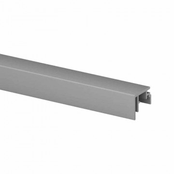 Verbindungsprofil Easy Glass Prime, Länge 5000 mm, Modell 6974, Aluminium (unbearbeitet)