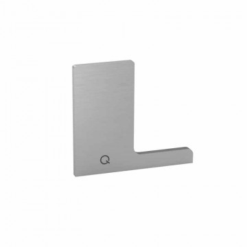Endkappe Easy Glass Smart, Aufsatzmontage, 130 x 117 mm, Modell 8222, Aluminium (roh)