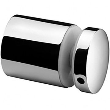 Glasadapter verstellbar 50 mm flach Länge 50 mm Edelstahl poliert Modell 0749