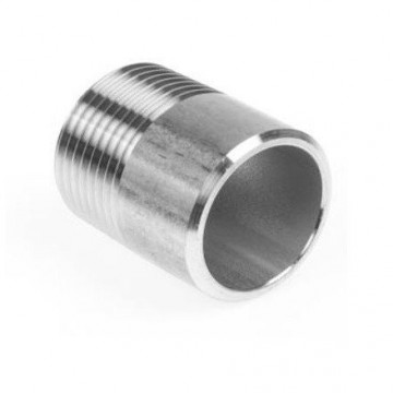 Einschweißnippel BSP, 1 Zoll x 100 mm Edelstahl-316 (A4)