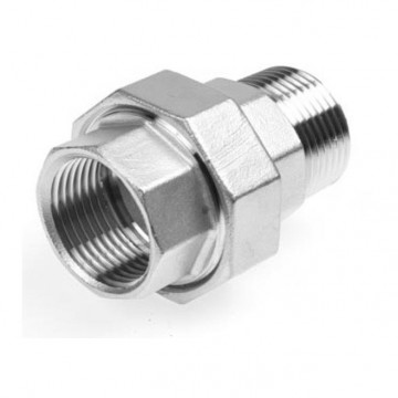 Kupplung bi-bu con BSP, 1 Zoll Edelstahl-316 (A4)