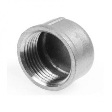 Rundkappe BSP, 1 Zoll Edelstahl-316 (A4)
