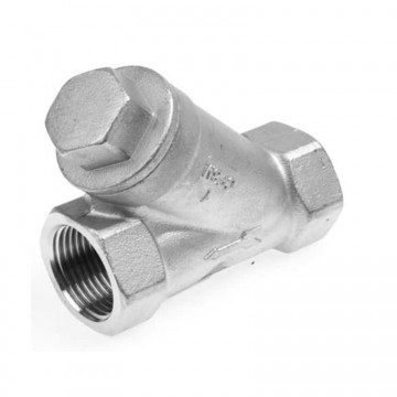 Federbelastetes Rückschlagventil, 1/2 Zoll Edelstahl-316 (A4)