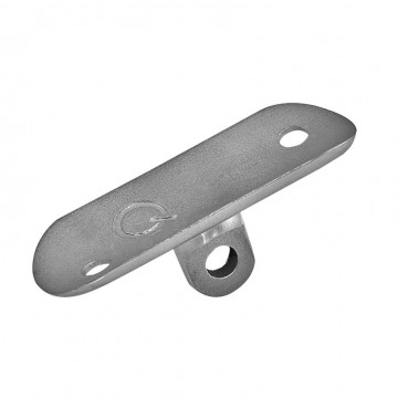 Sammelschienenhalter variabel für Träger 42,4 mm Edelstahl matt geschliffen Modell 3302