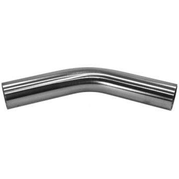 Anschweißbogen 135° Ø 33,7 x 2 mm Edelstahl matt geschliffen