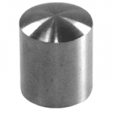 Dekorative Kappe Rundrohr Ø 12 mm Edelstahl matt geschliffen