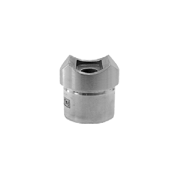 Sattelstutzen 33,7 x 2,0 mm für Trägerrohr 33,7 mm Edelstahl matt geschliffen