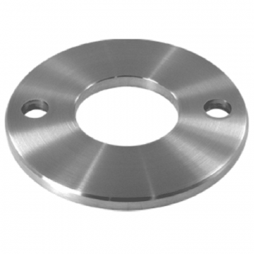 Flansch Ø 100 x 6 mm Bohrung Ø 42,7 mm Edelstahl matt geschliffen