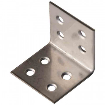 Verstärkungsecke 40 x 40 x 40 mm Edelstahl