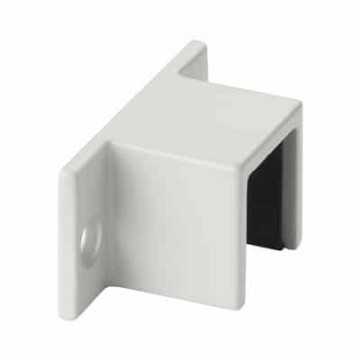 Wandflansch für U-Profilrohr 33 x 39 mm fest Stahl kathodisch geschützt Modell 6515