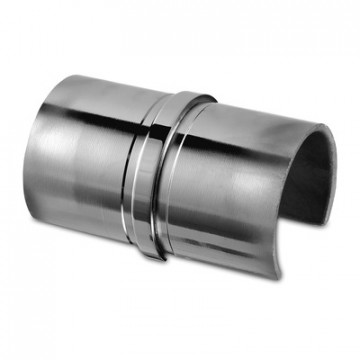 Rohrverbinder für Rohr 42,4 x 1,5 mm fest Edelstahl poliert Modell 6790