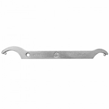 Haaksleutel voor montage glasadapters Ã˜ 22 - 25 mm en Ã˜ 30 - 33 mm RVS-304 mat geslepen Edelstahl-304