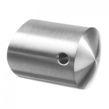 Traversenhalter für Kabelsystem, mittig, Rohr 42,4 mm, Modell 7450, Edelstahl