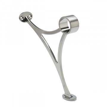 Fußlaufstütze Femke Edelstahl Design Material Zamak 38,1 mm (1,5")