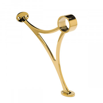 Fußlaufstütze Femke Messing Design 38,1 mm (1,5")