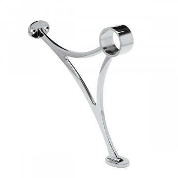 Fußlaufstütze Femke Chrom Design Material Zamak 38,1 mm (1,5")