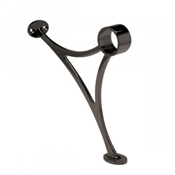 Fußlaufstütze Femke Schwarz Design 38,1 mm (1,5")