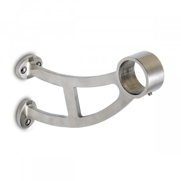 Fußlaufstütze Fiola Edelstahl Design Material Zamak 38,1 mm (1,5")