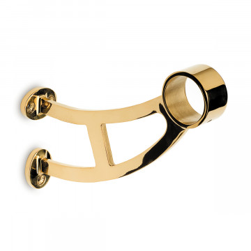 Fußlaufstütze Fiola Messing Design 38,1 mm (1,5")