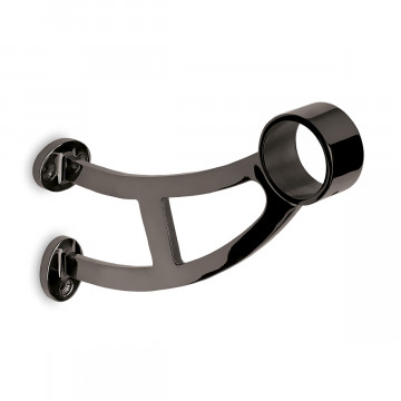 Fußlaufstütze Fiola Schwarz Design 38,1 mm (1,5")