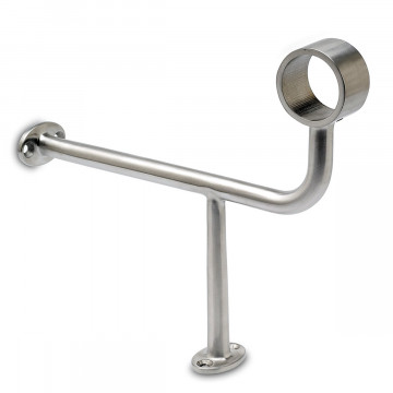 Fußlaufstütze Funda Edelstahl Design Material Edelstahl 38,1 mm (1,5")