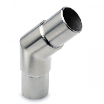 Rohrverbinder 135° Annekoos Edelstahl Design Material Zamak 50,8 mm (2")