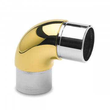 Rohrverbinder 90° Alita Messing Design 25,4 mm (1")