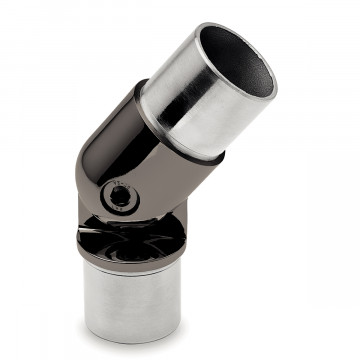 Rohrverbinder variabel Agenieta Schwarz Design 25,4 mm (1")