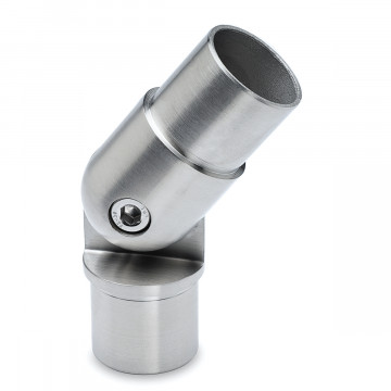Rohrverbinder variabel Agenieta Edelstahl Design Material Zamak 38,1 mm (1,5")
