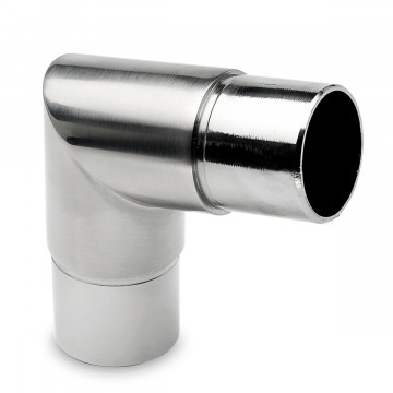 Rohrverbinder 80° Ulku Edelstahl Design Material Zamak 25,4 mm (1")