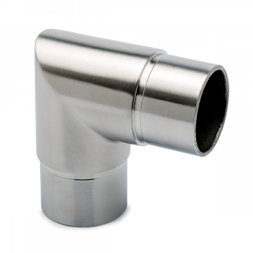 Rohrverbinder 90° Mia Edelstahl Design Material Edelstahl 25,4 mm (1")