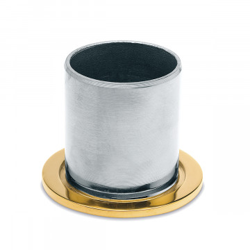 Rohrbefestigungshülse Berb Messing Design 38,1 mm (1,5")
