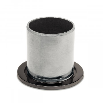 Rohrbefestigungshülse Berb Schwarz Design 38,1 mm (1,5")