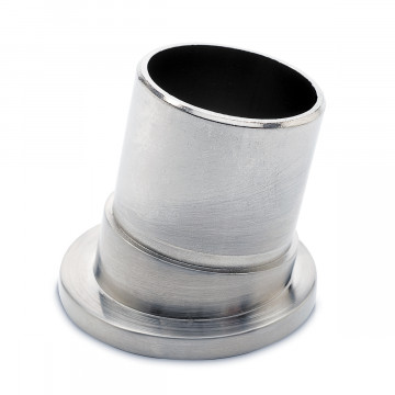 Rohrbefestigungshülse 80° Saartje 38,1 mm (1,5") Edelstahl Design Material Zamak