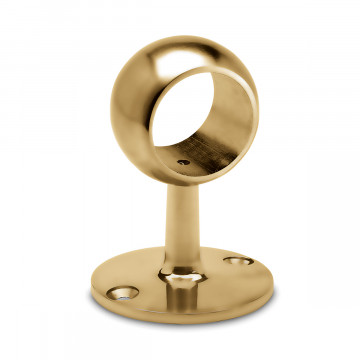 Rohrhalter Amella Messing matt Design 25,4 mm (1")