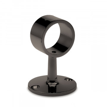 Rohrhalter Annieta Schwarz Design 38,1 mm (1,5")