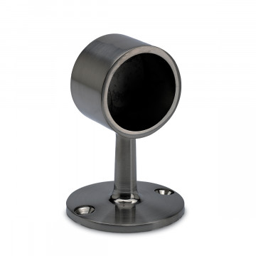 Rohrendhalter Ludie Schwarz Design 38,1 mm (1,5")