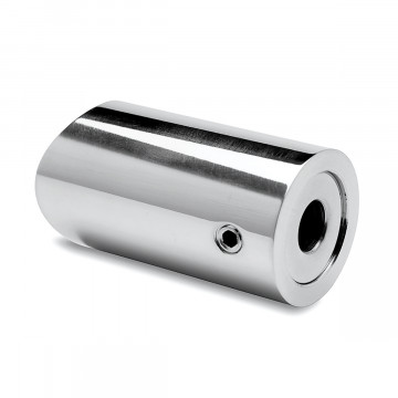 Abstandhalter flach Sarleen 25,4 mm (1") Chrom Design Material Zamak