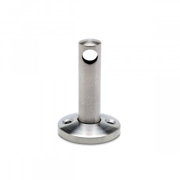 Mittelstütze für Holzmontage Clarice 6 mm Edelstahl Design Material Zamak Mittelstütze für Holzmontage Clarice 6 mm Edelstahl Design Material Zamak