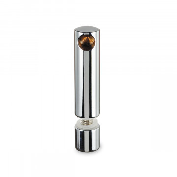 Endstütze für Glasmontage Trine 6 mm Chrom Design Material Zamak