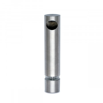 Endstütze für Glasmontage Trine 10 mm Edelstahl Design Material Zamak