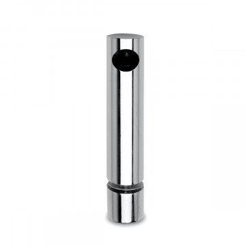 Endstütze für Glasmontage Trine 10 mm Chrom Design Material Zamak
