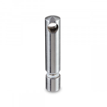 Mittelstütze für Glasmontage Jelske 6 mm Edelstahl Design Material Zamak