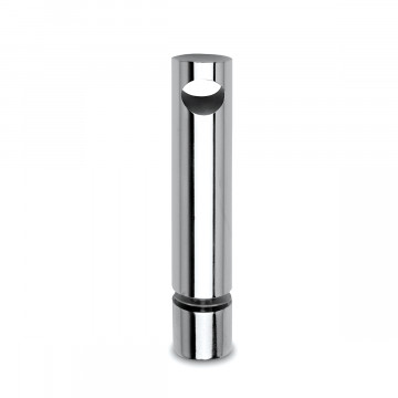 Mittelstütze für Glasmontage Jelske 10 mm Chrom Design Material Zamak