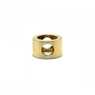 Adapter für Mittelstütze Bootje 6 mm Messing Design