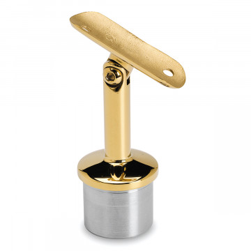 Rohrstütze variabel 20° Katarina Messing Design