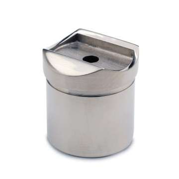 Rohradapter für Rohr Ø 38,1 mm Albrun Edelstahl Design Material Zamak