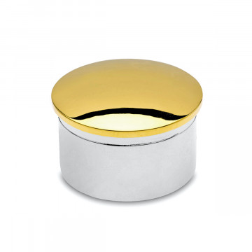 Endkappe gewölbt Hella Messing Design 19,0 mm