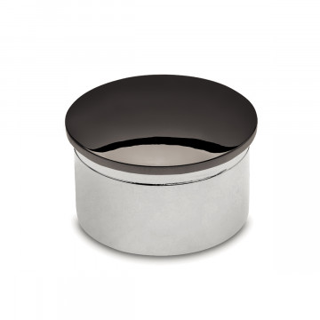 Endkappe gewölbt Hella Schwarz Design 38,1 mm (1,5")