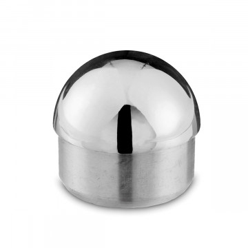 Endkappe halbrund Callan Chrom Design Material Zamak 25,4 mm (1")